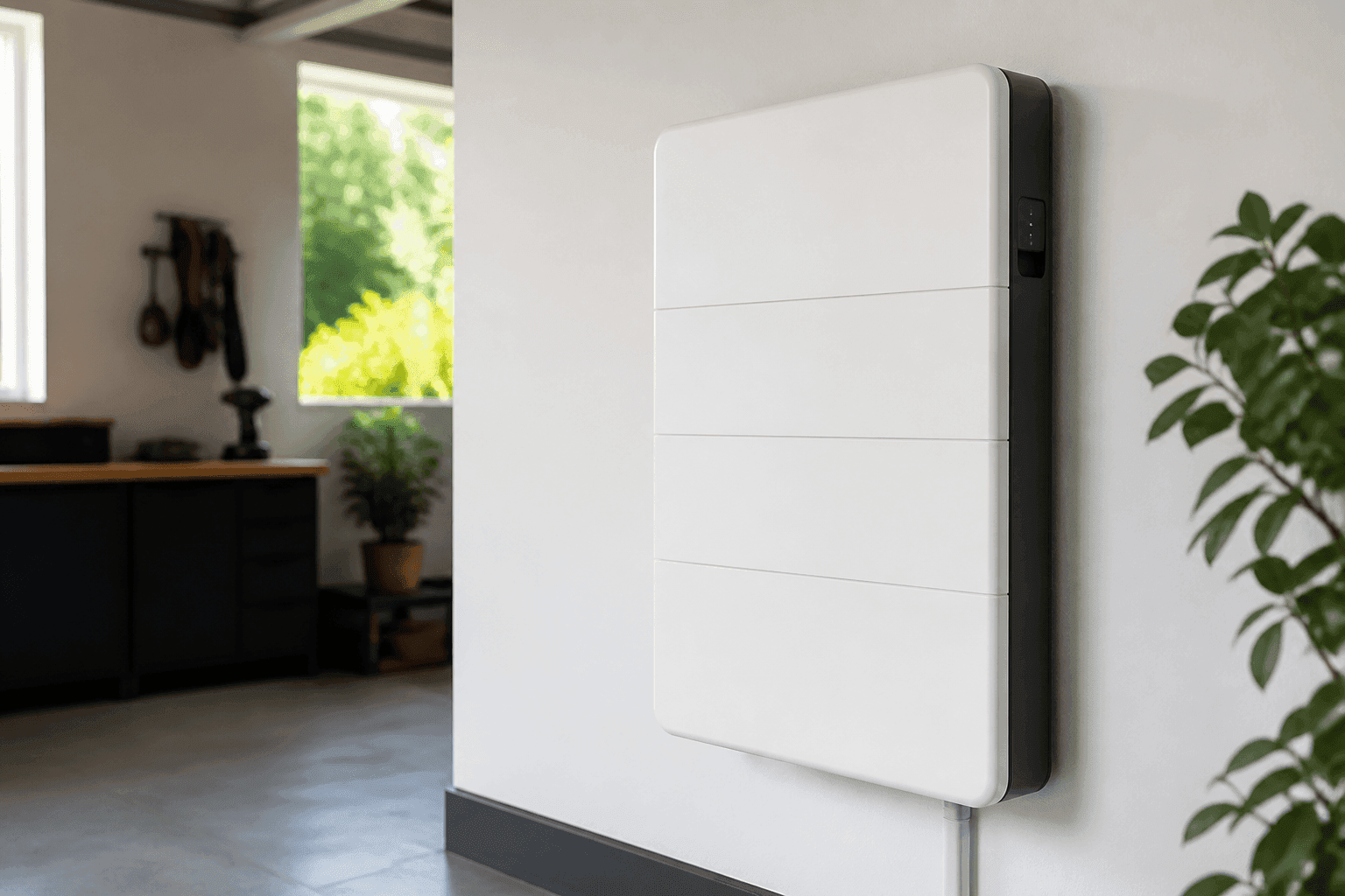 Thuisbatterij voor energieopslag